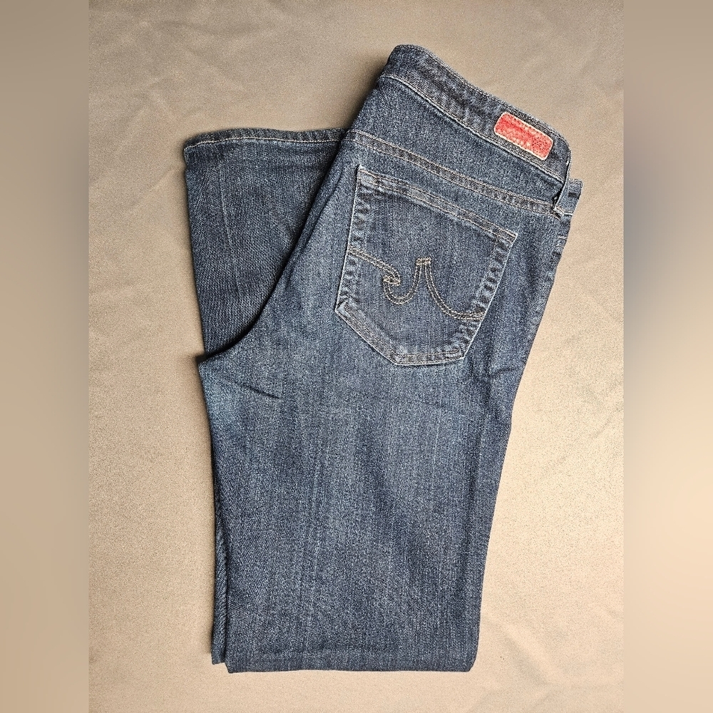 Adriano Goldschmied Jeans Size 31R Blue The Stilt Cigarette Leg Stretch